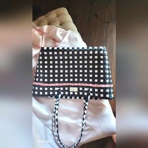 Kate Spade York Woven Black Large Tote bag